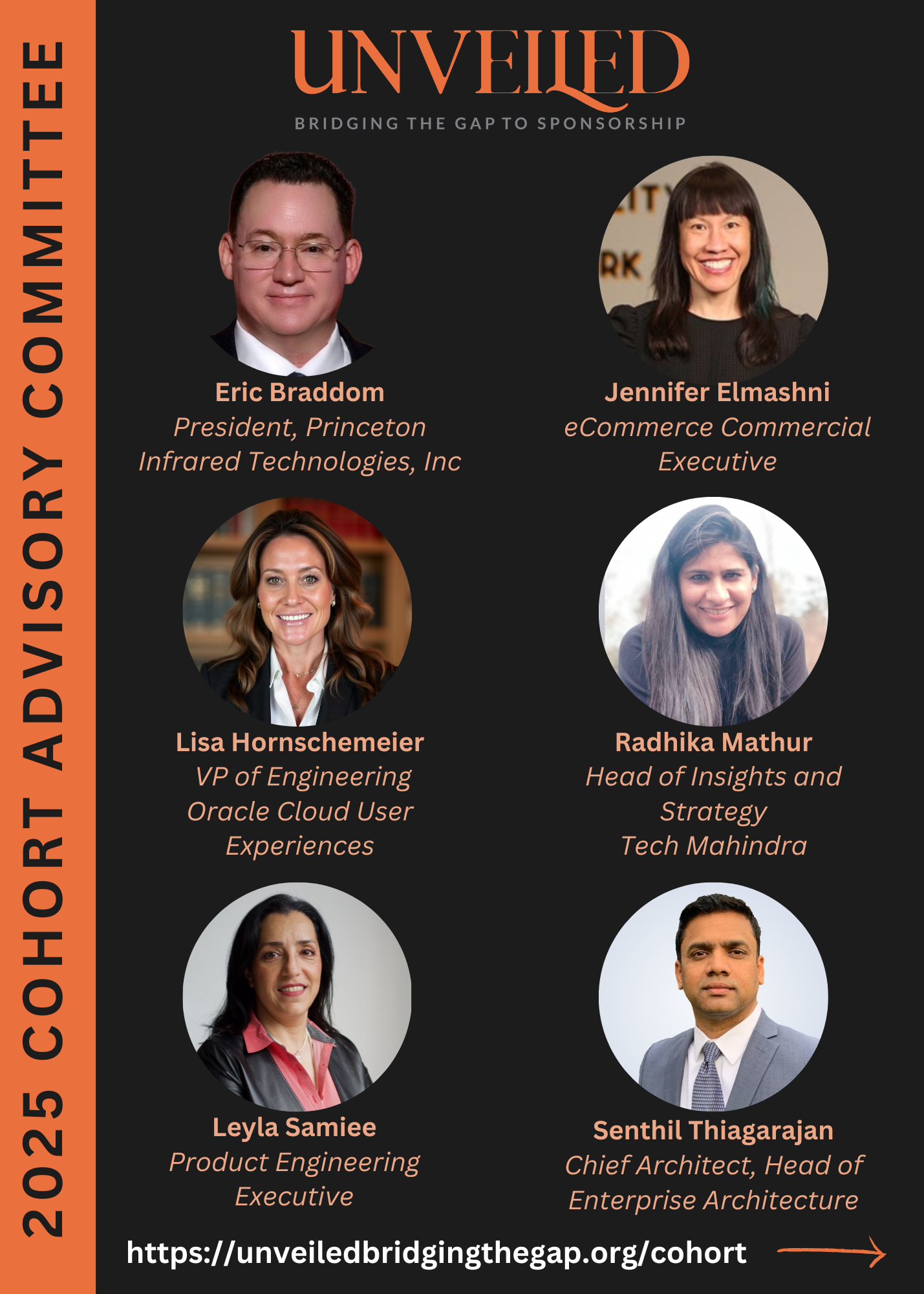 2025 Cohort Advisory Committee