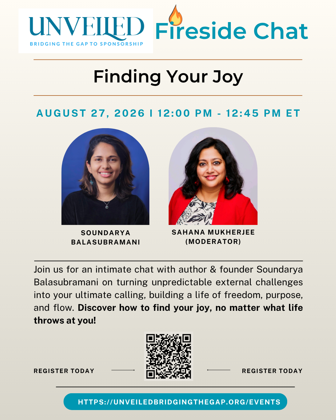 Fireside Chat Finding Your Joy-1